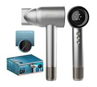 Cecotec Asciugacapelli IoniCare RockStar Nano IonTech Aluminum. Asciugacapelli con Plasma, 110000 giri/min, Schermo, Controllo Intelligente del Calore, 3 Temperature, Funzione Memoria
