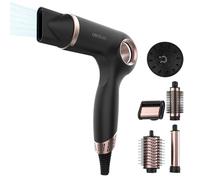 Cecotec Asciugacapelli Ionico DryGlam Waves 6in1 Sensor Black. 1400W, 110000rpm, Sensore Distanza, Tripla Protezione Calore, Memoria, 3 Velocità 5 Temperature, 6 Accessori, Styling Versatile