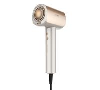 Cecotec Asciugacapelli Ionico Professionale DryGlam Nano Plasma Champagne. BLDC Motore Brushless 1600W e 110.000RPM, Ioni Positivi/Negativi, Frizz Neutralizzato, Plasma, 3 Velocità, 2 Accessori