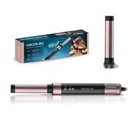 Cecotec Asciugacapelli Lisciante Cermiccare 2In1 AirGlisse Nero. 1400W, Motore Digitale, 2 Teste - Tecnologia Coanda, Eliminatore di Crespo, 3 Velocità, 3 Temperature