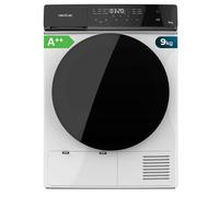 Cecotec Asciugatrice per pompa di calore 9 Kg Bolero DressCode Dry 9400 A++. Asciugatura automatica, a basso consumo, Full Touch, 15 programmi, tamburo in acciaio inox, KidLock, funzione di ritardo