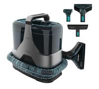 Cecotec Aspirapolvere Lava Tappeti Conga 3000 Carpetclean, 3in1:Spruzza, Pulisce e Aspira, 400W, 2 Serbatoi - Acqua Pulita e Sporca, Spruzzatore D'Acqua, Raggio D'Azione di 6M, Tubo Flessibile Da 1,2m