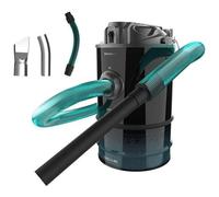 Cecotec Aspirapolvere per Cenere Conga Ash 7000 Liberty. 120W, Aspirazione Estrema, 15 L, Batteria 18V, 15 Minuti di Autonomia, Tubo Resistente, Serbatoio in Acciaio Inox, Filtro Metallico