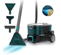 Cecotec Aspirapolvere per tappeti, per tappezzeria, Conga CarpetClean 10000 EasyHome, 800 W, serbatoio per acqua dolce da 3 l e serbatoio per acqua sporca da 1,5 l, sistema multisuperficie, kit di