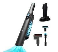 Cecotec Aspirapolvere portatile senza cavo Conga Rockstar Micro + Turbo. 210 W, Digitale, 20 kPa, Autonomia fino a 40 min, 2 modalità, Accessori: 2in1, Tappezzerie, Motorizzato Tappezzerie e materassi