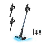 Cecotec Aspirapolvere Scopa Elettrica Senza Fili Conga Rockstar 5500 Hurricane Twice, 3in1, Ciclone Parallelo, 630W, 30Kpa, 180Aw, Autonomia Max 90Min, Tubo Rigido, Doppio Rullo, Accessorio Per Mobili