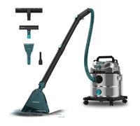 Cecotec Aspirapolvere Solidi, Liquidi, Tappezzerie e Tappeti con Cavo Conga CarpetClean 20000 Pro Ultra. 1600W, 21kPa di Potenza, Funzione 2 in 1, Capacità 20L, Kit Accessori, Raggio d'Azione 7m