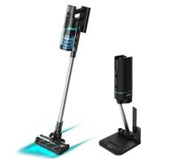 Cecotec Aspirapolvere Verticale Conga Rockstar 10000 Nebula Station. 450W, Tecnologia ForceSonic 30 kPa, 3 in 1, Sistema Parallel Cyclone, Base di Autovuoto, Spazzola Jalisco, Tubo Rigido Estensibile