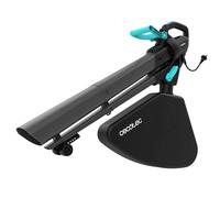 Cecotec Aspiratore e Soffiatore di Foglie con Cavo Airforce 3300 Crush&Go. 3300W, Velocità Aria 270km/h, Funzione Triturazione, Tubo con Bocca XL, 6 Velocità, Sacco Raccolta 40L