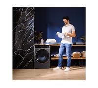 CECOTEC Bolero DressCode 9900 Inverter FullColor LAVATRICE, Caricamento frontale, 9 kg, 11 programmi, Profondità 58 cm, Giri 1400 rpm, Acciaio, Nero, livello rumorosità centrifuga 33 dB(A