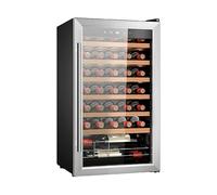 CECOTEC Bolero GrandSommelier 34030 CANTINETTA, 34 bottiglie, 6 ripiani, dimensoni: L 47,4 cm, A 84,0 cm, P 44,0 cm, temperatura massima 18 °C, temperatura minima 5 °C, Grigio