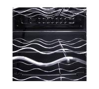 CECOTEC Bolero GrandSommelier 34030 CANTINETTA, 34 bottiglie, 7 ripiani, dimensoni: L 47,4 cm, A 84 cm, P 44 cm, temperatura massima 230 °C, temperatura minima 120 °C, Nero