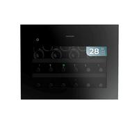 CECOTEC Bolero GrandSommelier BI 28000 Touch Matt Black Compressor CANTINETTA INCASSO, 28 bottiglie, dimensoni: L 59 cm, A 45,4 cm, P 56 cm, temperatura massima 220 °C, temperatura minima 120 °C, Blac