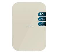 Cecotec Minicooling Bolero Minicooling 20L Bahamas Beige. 20L, Mini Frigo 12V-220V, Compatibile Con Auto-Camper, Funzione di Raffreddamento-Riscaldamento, Gamma di Temperatura 7-65°C, Trasporto Facile