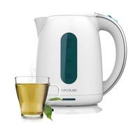 Cecotec Bollitore elettrico 1,7 Litri di capacità, Thermosense 180 White. 2200 W, riscaldamento rapido, filtro anticalcare, senza BPA e altri tossici, base girevole a 360°, recipiente senza fili