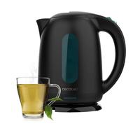 Cecotec Bollitore Elettrico 1,7L - Bollitore Acqua Thermosense 180 Black. con una Capacità di 1,7 Litri, Privo di BPA, con 2200 W di Potenza per un Riscaldamento Rapido ed Efficiente