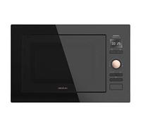 Cecotec 01402 forno a microonde Da incasso Microonde con grill 25 L 900 W Nero, Rosa