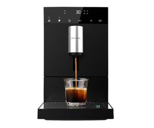 Cecotec Caffettiera compatta superautomatica Cumbia Cremmaet Compact. 1350 W, 19 Bar e Sistema Thermoblock, Serbatoio Acqua da 1,1 L e 150 gr di Caffè, Plug&Play, Pulizia Automatica