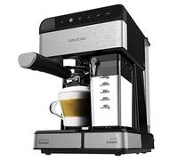 Cecotec Caffettiera Semiautomática Power Instant-ccino Touch Serie Nera, Serbatoio di Latte, Controllo Tattile, 20 Bares, Thermoblock, 1350 W, 1.4 L, Acciaio Inossidabile
