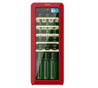 Cecotec Cantina da vino 24 Bottiglie Bolero GrandSommelier Origin 24 Hit Red. Cantina per vino retrò, rosso, 24 bottiglie, NoFrost, 5-20 ºC, LED, ventilazione assistita