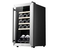 Cecotec Cantinetta GrandSommelier 15000 Inox Compressor, 15 Bottiglie, Compressore, Alte Prestazioni, Temperatura regolabile, Classe di efficienza Energetica G