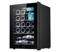 Cecotec Cantinetta Vino Bolero GrandSommelier 2050 Black Compressor 20 Bottiglie
