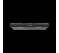 Cecotec Cappa aspirante 60 cm di larghezza Bolero Flux CM 602200 Black B. Potenza di aspirazione 220m3/h, motore 70W, basso consumo, controllo meccanico, 3 livelli di potenza, finitura nera