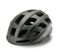 Cecotec Casco Montaña BrainGuard Sprinter Green L-XL, Taglia L - XL (58-61 cm), 225 gr, maggiore comodità, Ruota e cinghia di regolazione, Biciclette e monopattini elettrici, verde, Omologato.