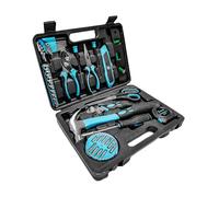 Cecotec Cassetta Porta Utensili, Valigetta Porta Attrezzi Cecoraptor 4200 Toolbox. Chiusura a Bottone, Design Compatto e Manico Ergonomico, Cacciaviti, Martelli, Pinze, Nastro Metrico, 31 x 22,5 x 7cm