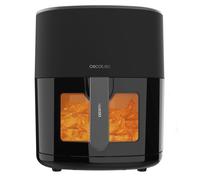 Cecotec Friggitrice ad aria senza olio 6,5 l con finestra Cecofry Fantastik Window 6500 Plus. 1700 W, tecnologia PerfectCook, 12 menu, termostato 80-200 °C, timer 60 min, protezione surriscaldamento