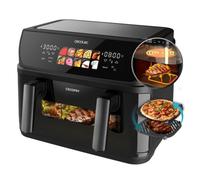 Cecotec Cecofry&grill Duoheat 10000 Friggitrice Ad Aria Doppia Resistenza 10 Litri 2800 W Due Cestelli