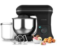 Cecotec Frullatore Impastatore Cecomixer Merengue 5L 1200 Ice-Cream Nero. 1200 W, 5 Funzioni, Ciotola in Acciaio da 5 L e Accessori per Sbattere e Impastare, Include Funzione per Fare il Gelato