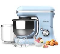 CECOTEC Cecomixer Merengue 5L 1200 Ice-Cream Blue Impastatrice, 1200 W, capacità ciotola, Blue