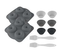 Cecotec Cestino Per Friggitrice Ad Aria In Silicone Cecofry Sweetbake Pack Accessories. Alta Qualità, Privi Di Bpa, Pennelli In Silicone, Compatibili Con Friggitrici Ad Aria Da 6-8L, Antiaderente