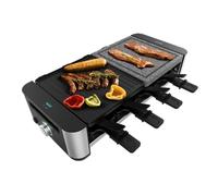 Cecotec Cheese&grill 16000 Inox Mixgrill With Raclette Electric Grill Plate One Size