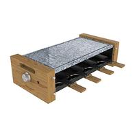 Cecotec Cheese&Grill 8600 Raclette in legno AllStone con pietra naturale 1200W