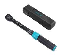 Cecotec Chiave dinamometrica PrecissionForce 325 EasyAdjust, 1/4" e 72 | 3-25 Nm con precisione ± 3%, clic e vibrazione udibili, scala a contrasto su sfondo nero e valigetta inclusa
