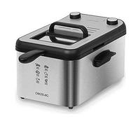CECOTEC CleanFry Infinity 3000 Freidora con aceite, capacità 3 l, Max potenza 2400 W, da 45 °C a 180 °C, Grigio
