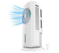 Cecotec - Climatizzatore evaporativo a torre EnergySilence 3500 Cool Compact Smart, 65W, deposito 3.5L, 3 Velocità, Timer fino a 12 ore, 2 modalità, oscillazione a 70º