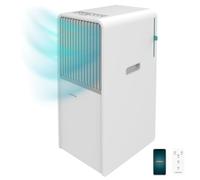 Cecotec Climatizzatore Portatile ForceClima 7550 Style Connected. 7000 BTU, area di copertura 20 m2, telecomando, schermo a LED, 4 modalità, 2 velocità, deumidificatore, Timer, Controllo Wi-Fi