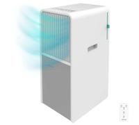 Cecotec Climatizzatore Portatile ForceClima 9150 Style. 9000 BTU, area di copertura 25 m2, telecomando, tattile, schermo a LED, 4 modalità, 2 velocità, modalità deumidificatore, Timer
