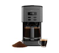 CECOTEC Coffee 66 Time 1,3 l macchina caffè americano, Argento, Nero
