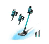 Cecotec Scopa Elettrica Senza Fili Conga Rockstar 1500 Horizon Genesis XL. 215W Potenza Totale, 45 min Autonomia, Spazzola Mista, 2 Modalità di Aspirazione, Parallel Cyclone System, Serbatoio 600ml