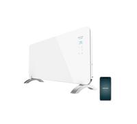 Cecotec Radiatore Elettrico Basso Consumo Ready Warm 6750 Crystal Connection. Wifi, 2000 W, Termostato Regolabile, 2 Modalità, Timer, Supporto a piede, Protezione surriscaldamento