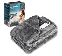 Cecotec Coperta elettrica 160 x 130 cm HeatComfort Noa (160 x 130). 115 W, 10 livelli di temperatura regolabili, controller LCD rimovibile, timer con spegnimento automatico, PTC+ tecnologia NTC