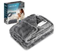 Cecotec Coperta elettrica 180 x 130 cm HeatComfort Noa (180 x 130). 115 W, 10 livelli di temperatura regolabili, controller LCD rimovibile, timer con spegnimento automatico, PTC+ tecnologia NTC