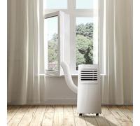 Cecotec Copri Finestra Isolante Universale Ribalta per Climatizzatori Portatili 400 Cm 100% Poliestere, Resistente e Durevole, Isolata Dall'Esterno, Cerniera e Nastro Adesivo.