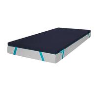 Cecotec Coprimaterasso Flow topcloud 135x190. Nucleo in schiuma, alta fermezza, altezza 5 cm, cinturini anti -slip elastici, tessuto fresco, imbottitura, composizione anti -acqua