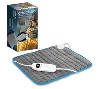 Cecotec Cuscino Elettrico 35x40cm HeatConfort 4000 ThermalPad. 100W, Cuscino Elettrico Forma Rettangolare, Ideale per Lombare, Collo, Spalle, 9 Livelli Temperatura, Controller LCD