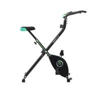 Cecotec Cyclette pieghevole X-Bike X. Volano d'inerzia 2,5 kg, resistenza magnetica variabile, 8 livelli, sella comfort, display LCD e supporto per tablet, ruote di trasporto